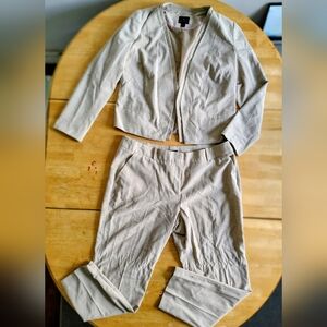 Women's Gray Pants & Jumpsuit Set